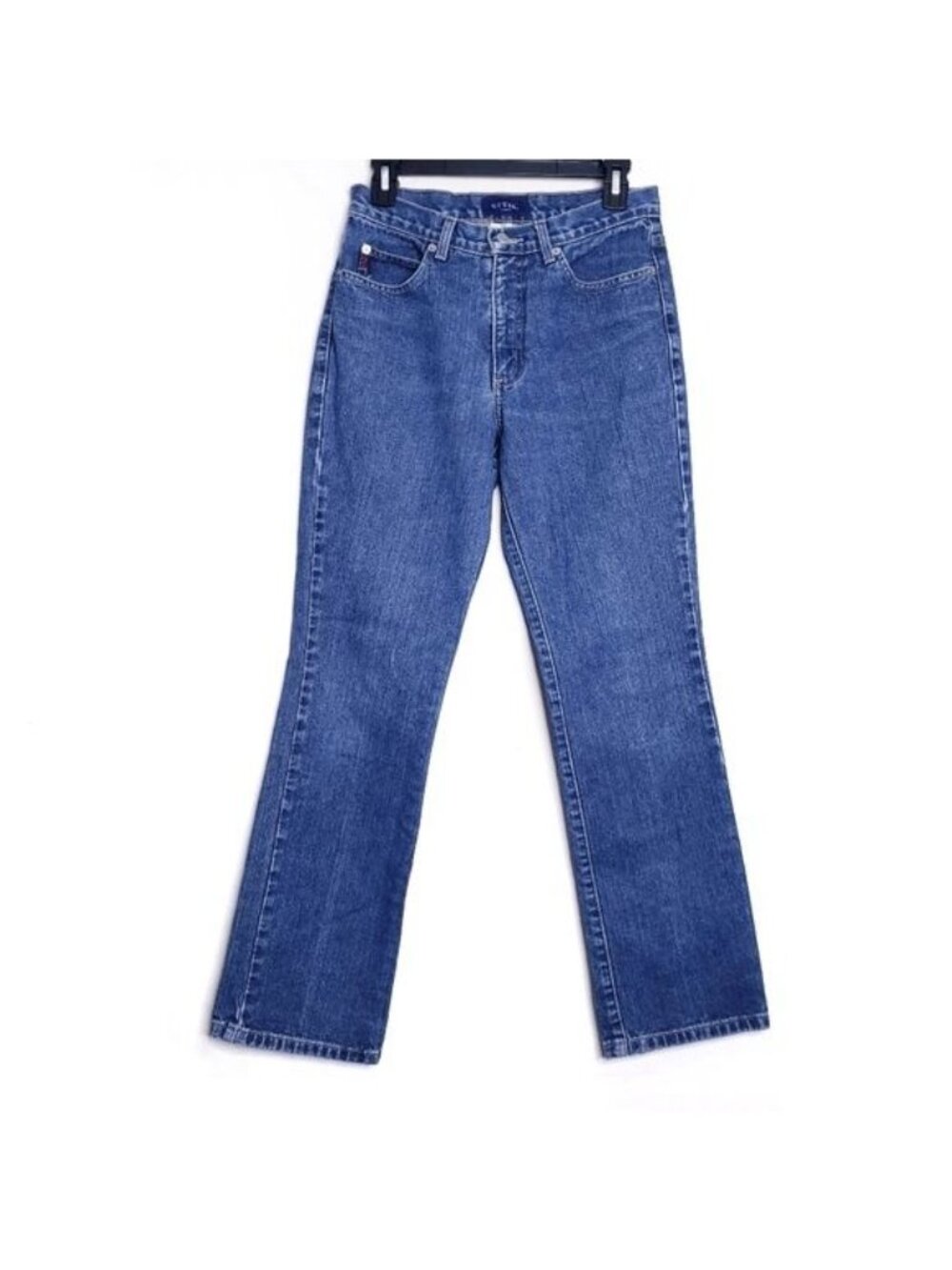 Vintage Guess 90s Y2K High Rise Waist Straight Leg Cotton Jeans Women's Size 28